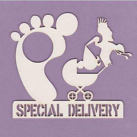 Tekturka Crafty Moly Ramka Special Delivery G6